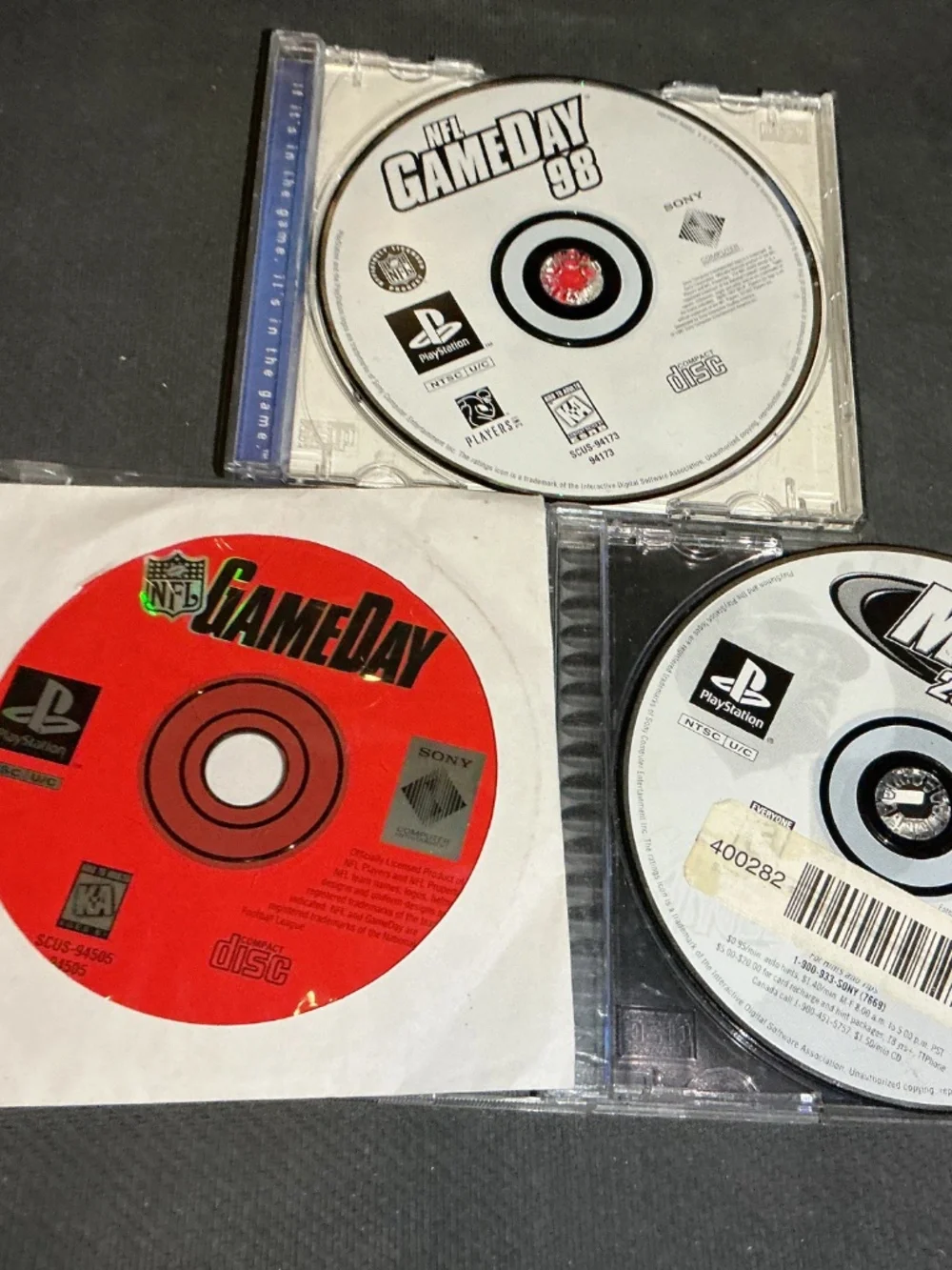 NFL Gameday NFL Gameday 98 & MLB 2000 for Sony PlayStation one PS1